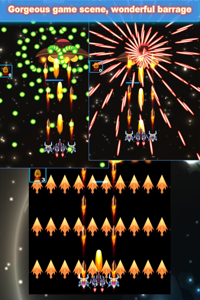 Space Shooting -- bullet hell games STG screenshot 3