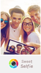 Sweet Selfie-selfie camera Captura de tela 1