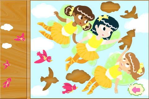 Fairy Ballerina Puzzles - náhled