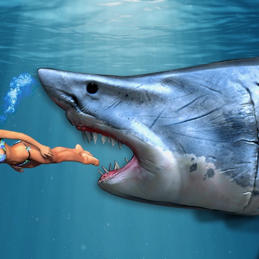 Whale Shark Attack Simulator Games Icon