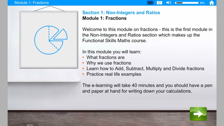 Functional Skills Maths Fractions