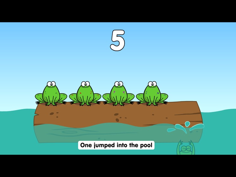 Five Speckled Frogs