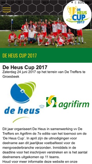 De Heus Cup(圖1)-速報App