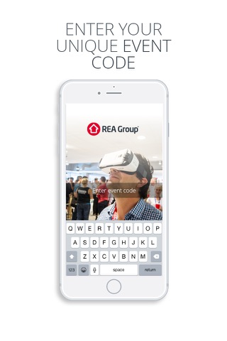 REA Group Events Portal screenshot 2