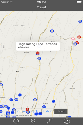 BALI (INDONESIA)– GPS Travel Map Offline Navigator screenshot 2