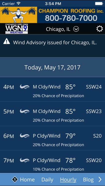 WGN-TV - Chicago Weather Center screenshot-3