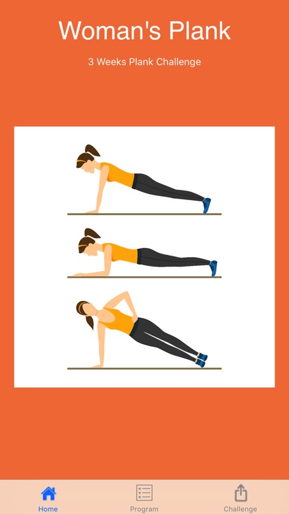 Woman's Plank