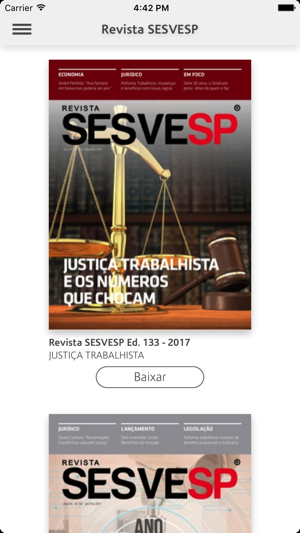 Revista SESVESP(圖2)-速報App