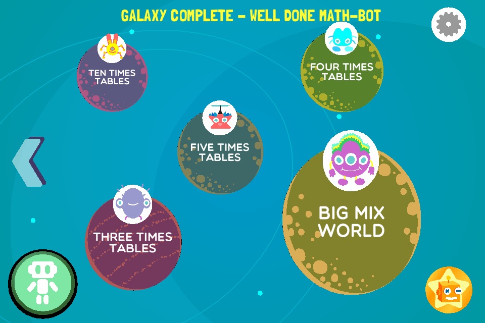 Robo Math Number Line Galaxy screenshot 4