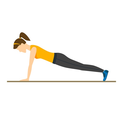 Woman's Plank icon