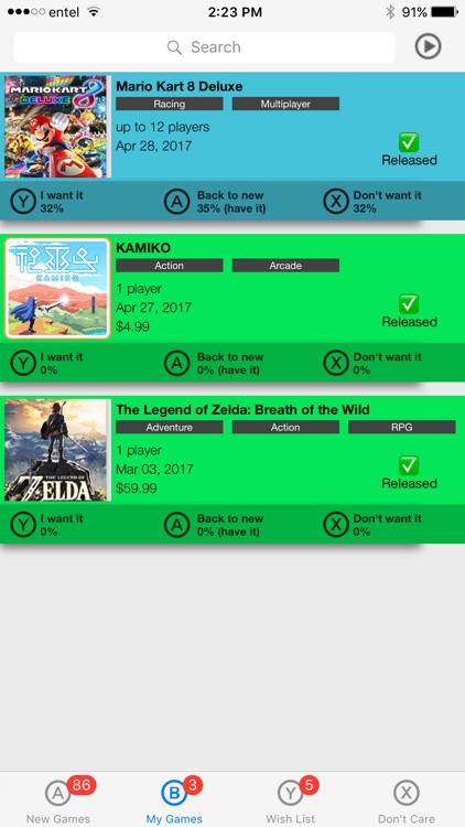 Switch Games