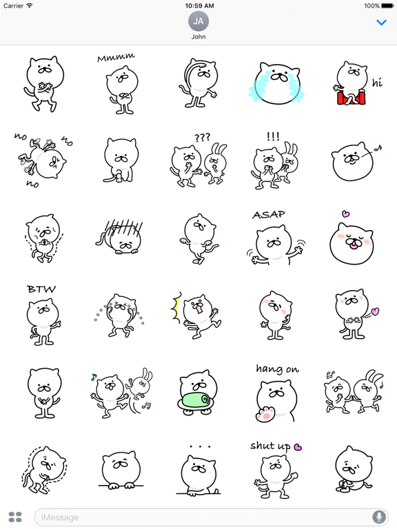 Pretty Cat Sticker 3のおすすめ画像2