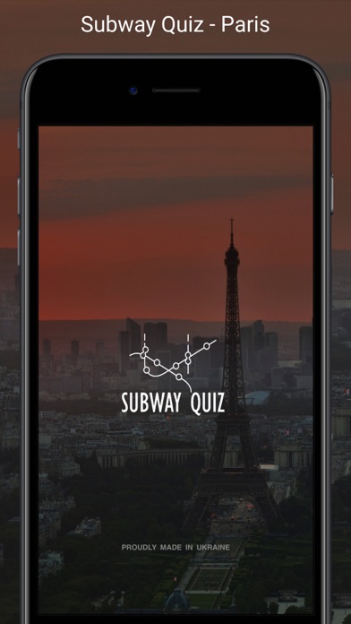 How to cancel & delete Subway Quiz - Paris from iphone & ipad 1