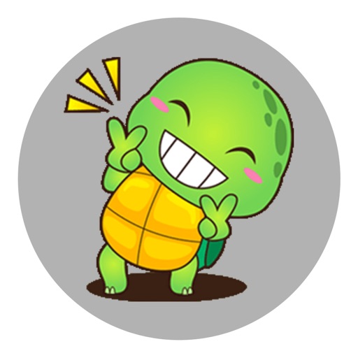 Funny Turtle Sticker - Troll stickers for iMessage icon