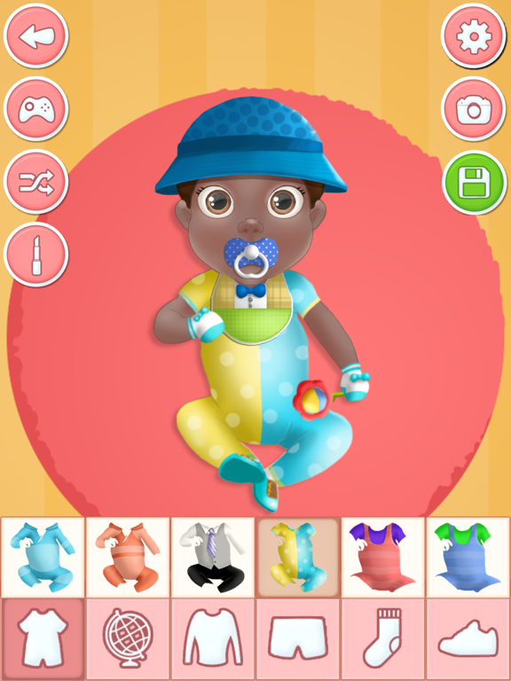 Schattige Dress up Aankleed - App voor iPhone, iPad en iPod touch -