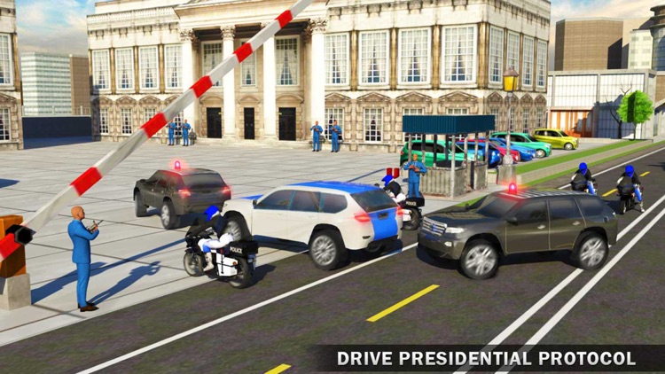 Elevated Car Driving Simulator:Mr President Escort screenshot-4