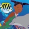 Kiesha The Mermaid "Dumping Ground" is a children's read-along book, with interactive animations and games