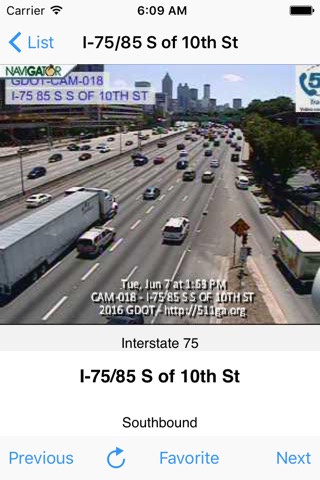 Atlanta Traffic Cam screenshot 4