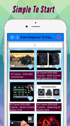 Guide And Training For Canon EOS 60D Pro(圖1)-速報App