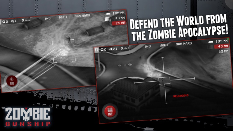 Zombie Gunship: Gun Down Zombies