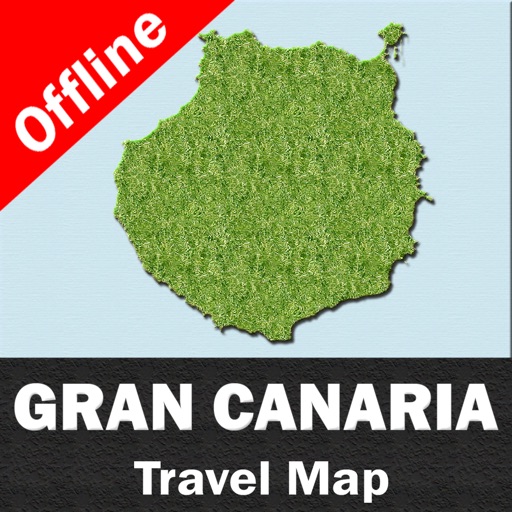 GRAN CANARIA ISLAND (SPAIN) – Travel Map Offline icon
