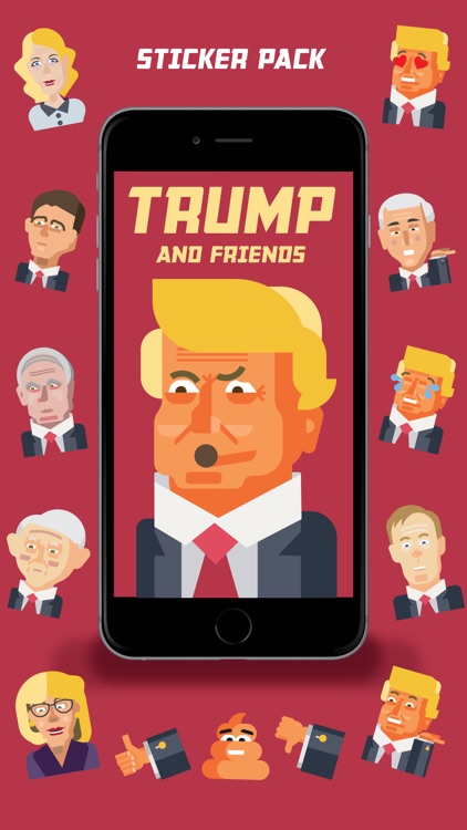 Trump and Friends Sticker Pack