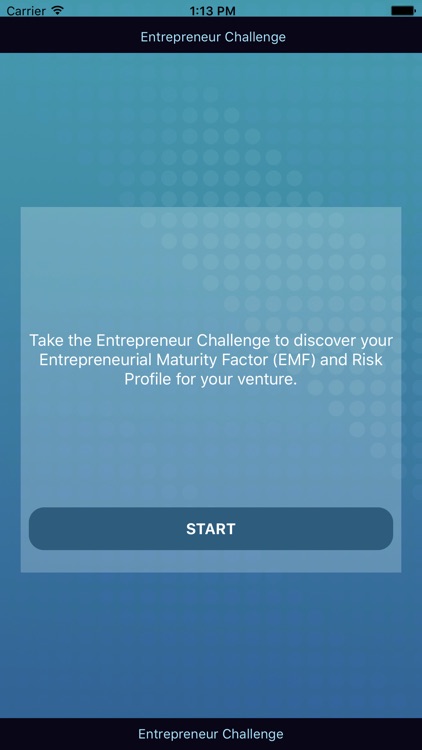 Entrepreneur Challenge