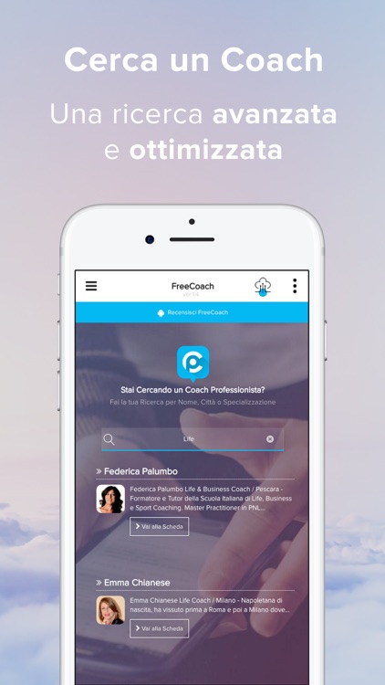 FreeCoach - L'App sul Coaching screenshot-3