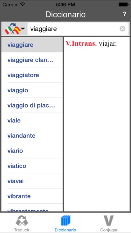Traductor Español-Italiano (Offline)