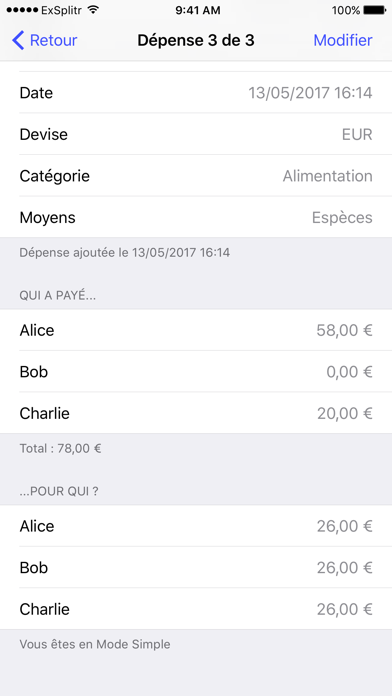 Screenshot #2 pour ExSplitr
