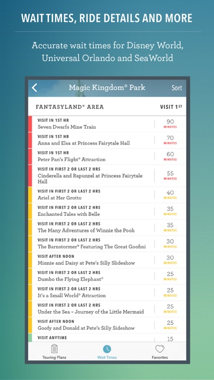 Disney World Maps, Wait Times, Touring Plans Free screenshot-3