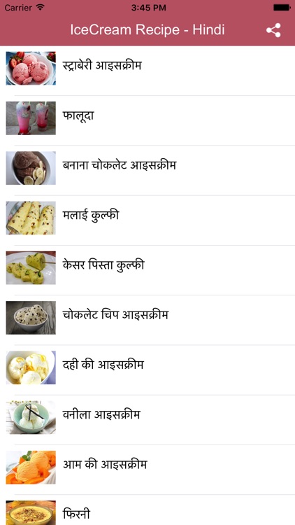 IceCream Recipe in Hindi