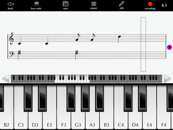 Piano With Songs Learn To Play Piano Keyboard App By Better Day Wireless Inc Ios United States Searchman App Data Information - roblox piano sheets i hate you i love you