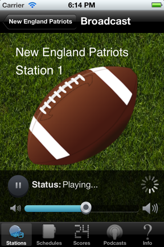 New England Football - Radio, Scores & Schedule screenshot 2