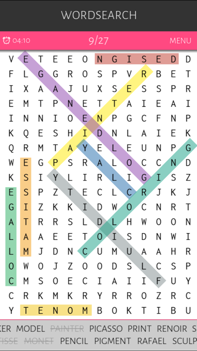 Word Search Simple screenshot 2