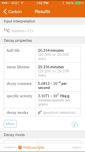 Wolfram Isotopes Reference App(圖2)-速報App