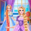 Long Hair Princess Makeover - Spa Salon