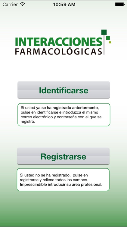 Interacciones farmacológicas