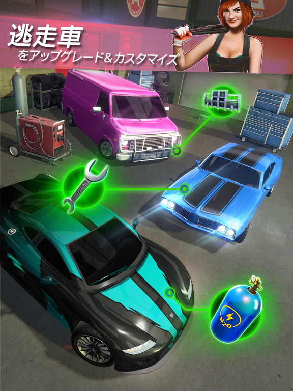 Highway Getaway: Chase TV - 警察追跡レーシングゲームのおすすめ画像2