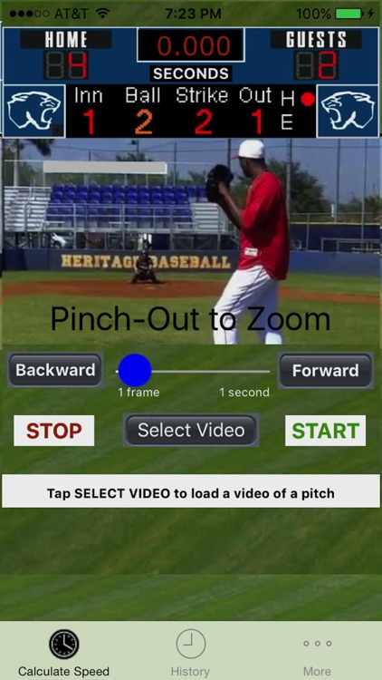 MyRadarGun - Baseball Pitch Speed