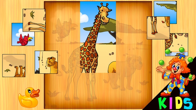 Wild Animal Puzzle for Kids screenshot-3