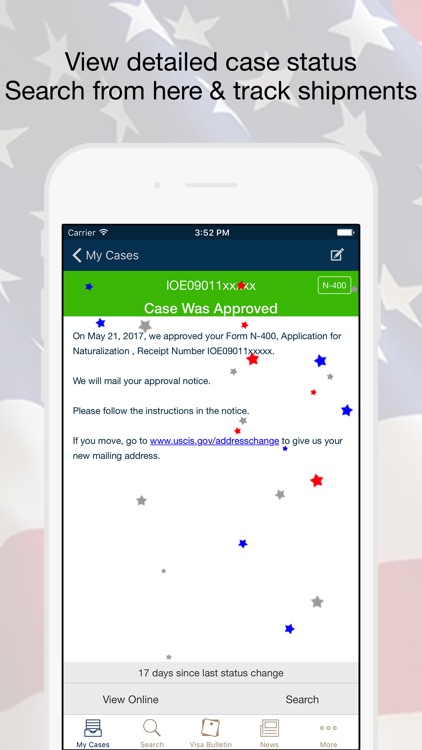 Case Tracker & Searcher - for USCIS Immigration