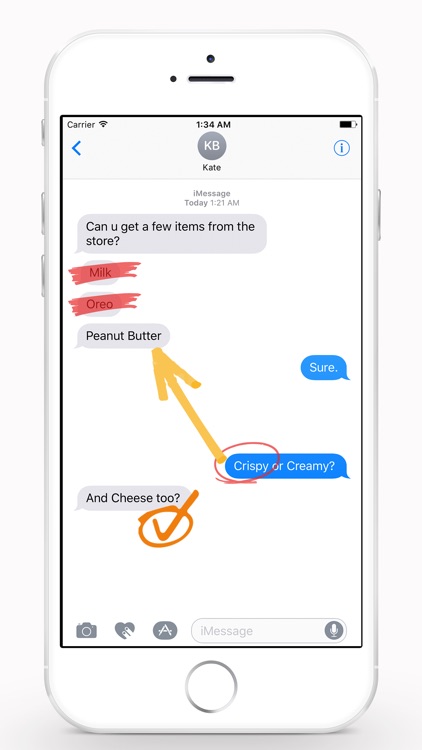 Highlighter Marker Stickers for iMessage