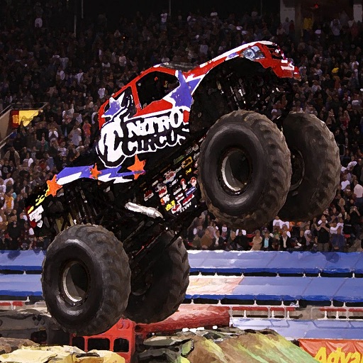 Extreme Monster Truck. icon