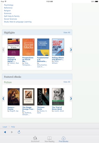 EBSCO eBooks screenshot 4