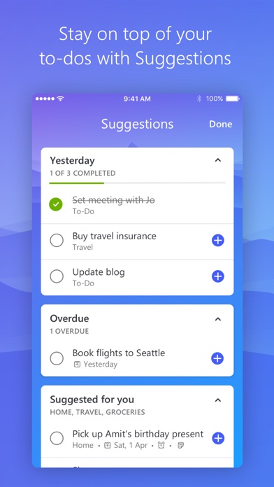Microsoft To-Do Screenshot