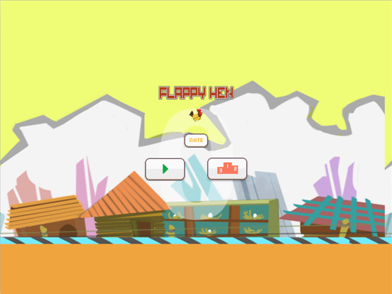Flappy Hen - A Clone of the Original Bird Game screenshot 5