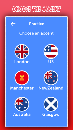 English Accent Trainer, best voice learning(圖1)-速報App