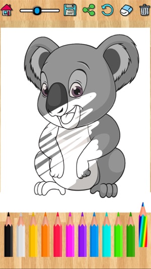 Animals coloring book – coloring pages(圖5)-速報App