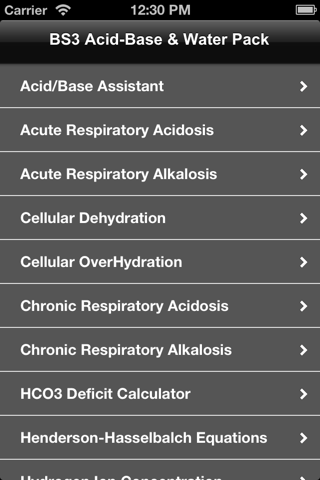 BS3 Acid-Base & Water Pack screenshot 2